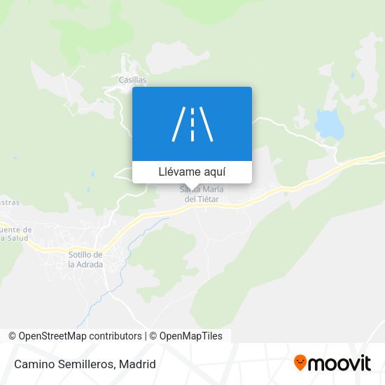 Mapa Camino Semilleros