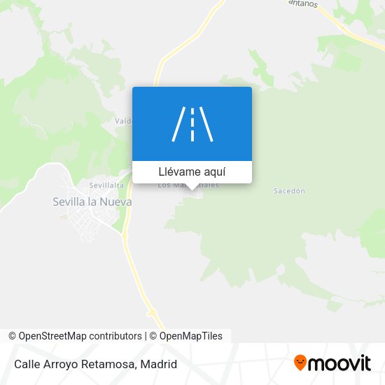 Mapa Calle Arroyo Retamosa