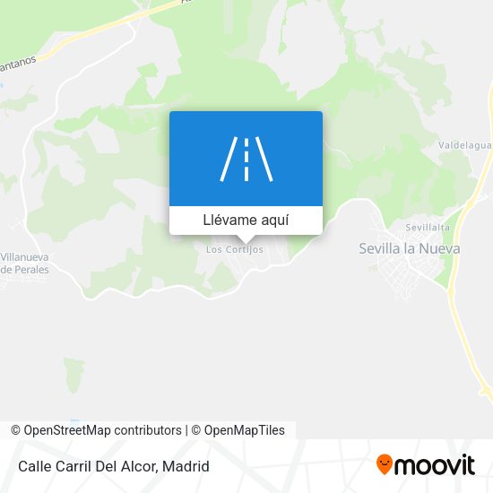 Mapa Calle Carril Del Alcor
