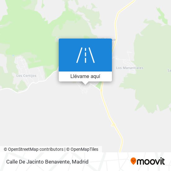 Mapa Calle De Jacinto Benavente