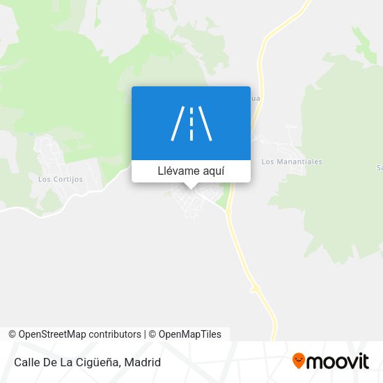 Mapa Calle De La Cigüeña