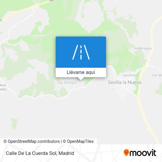 Mapa Calle De La Cuerda Sol