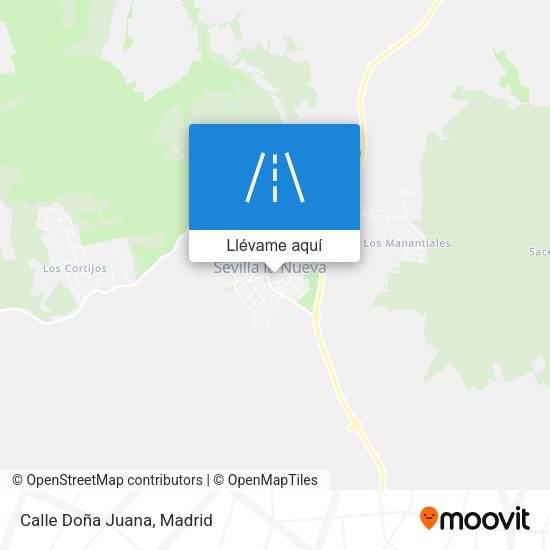 Mapa Calle Doña Juana