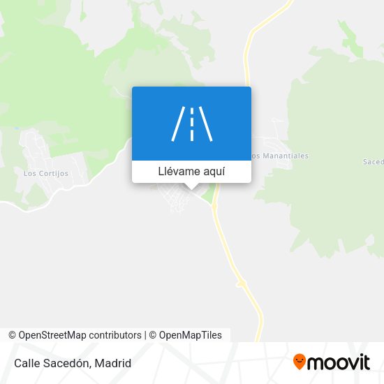 Mapa Calle Sacedón