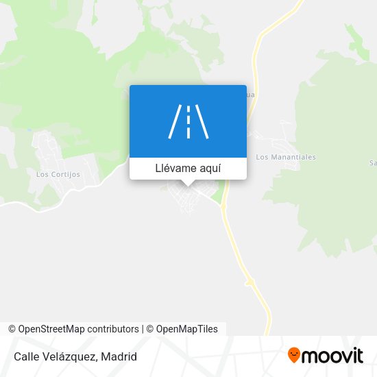Mapa Calle Velázquez