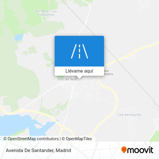 Mapa Avenida De Santander
