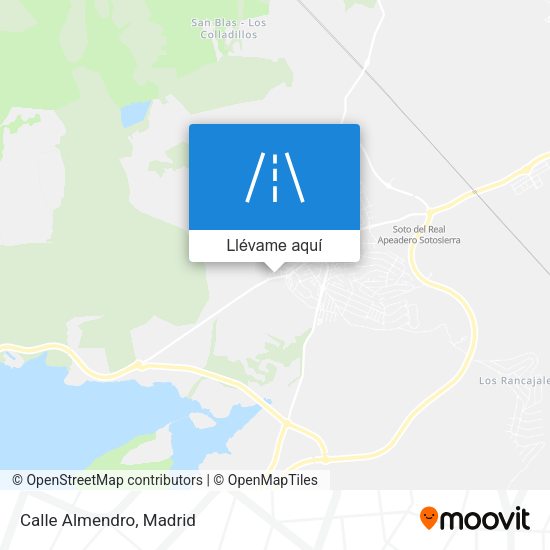 Mapa Calle Almendro