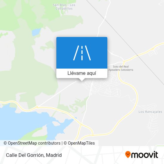 Mapa Calle Del Gorrión