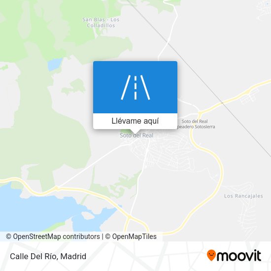 Mapa Calle Del Río