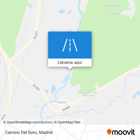 Mapa Camino Del Soto