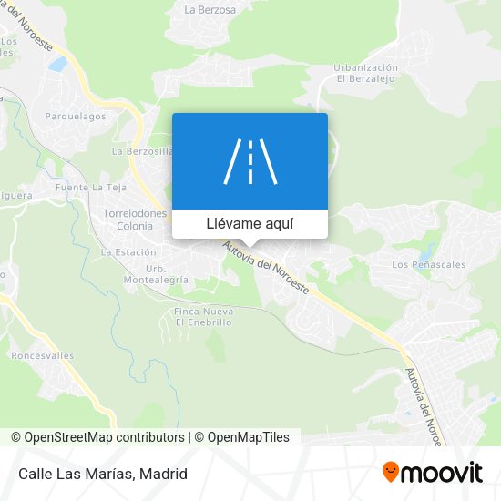 Mapa Calle Las Marías