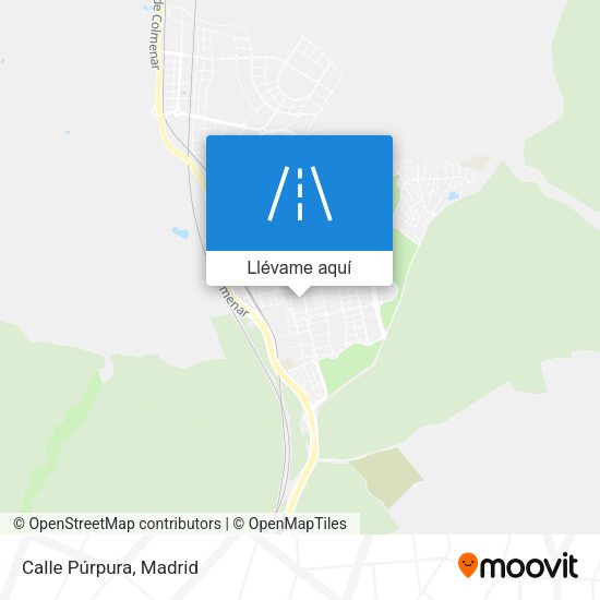Mapa Calle Púrpura