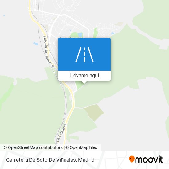 Mapa Carretera De Soto De Viñuelas