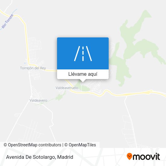 Mapa Avenida De Sotolargo