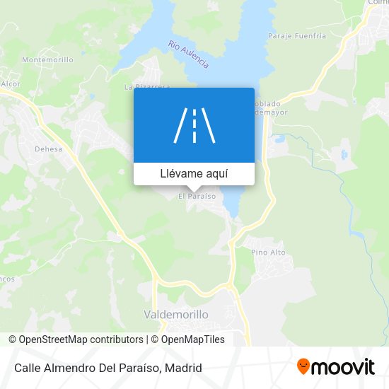 Mapa Calle Almendro Del Paraíso