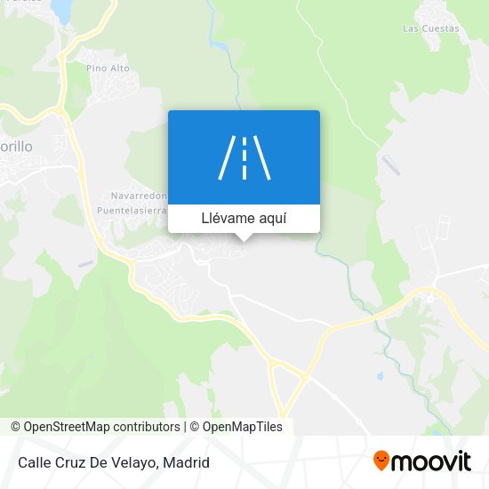Mapa Calle Cruz De Velayo