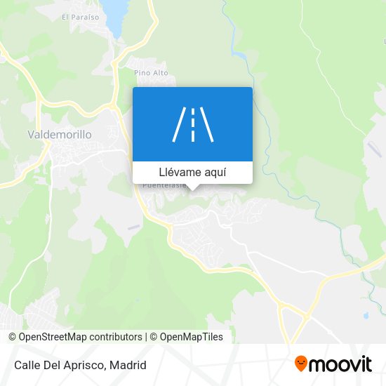 Mapa Calle Del Aprisco