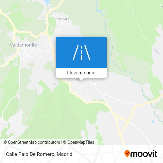 Mapa Calle Palo De Romero