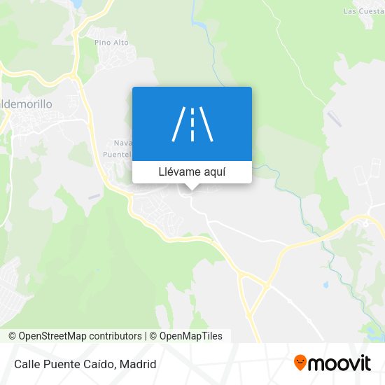 Mapa Calle Puente Caído