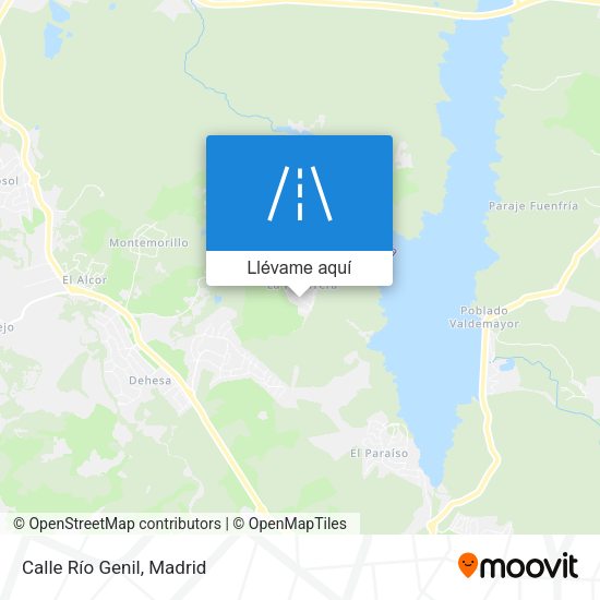 Mapa Calle Río Genil