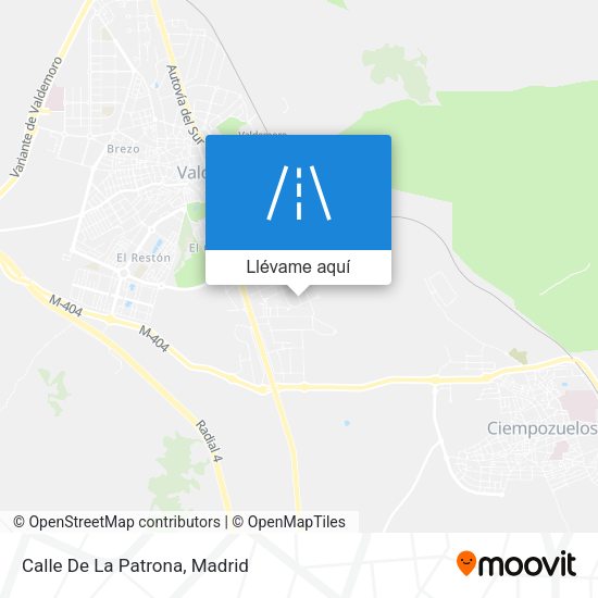 Mapa Calle De La Patrona