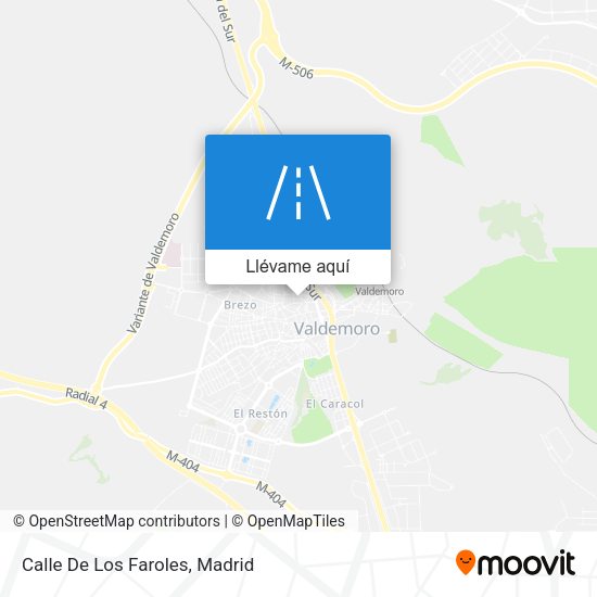 Mapa Calle De Los Faroles