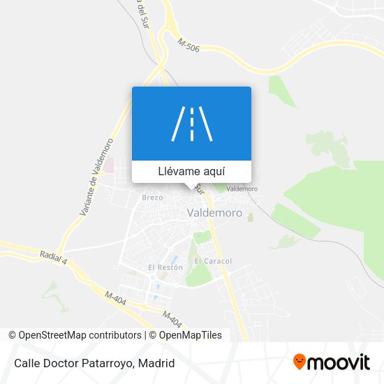 Mapa Calle Doctor Patarroyo