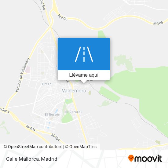 Mapa Calle Mallorca