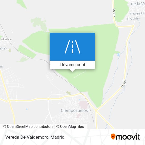Mapa Vereda De Valdemoro