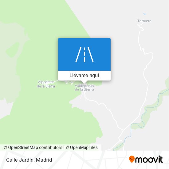 Mapa Calle Jardín
