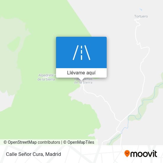 Mapa Calle Señor Cura