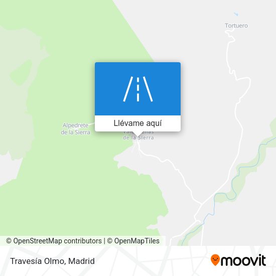 Mapa Travesía Olmo