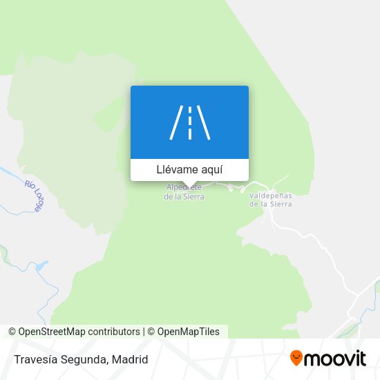 Mapa Travesía Segunda