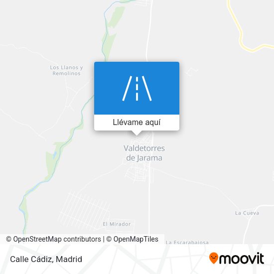 Mapa Calle Cádiz