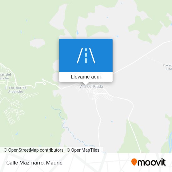 Mapa Calle Mazmarro