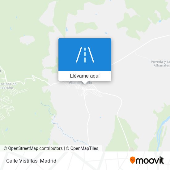 Mapa Calle Vistillas
