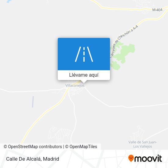Mapa Calle De Alcalá