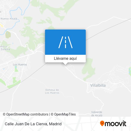 Mapa Calle Juan De La Cierva