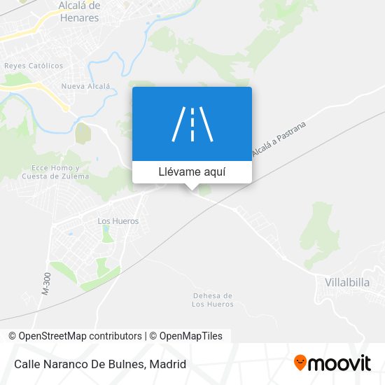 Mapa Calle Naranco De Bulnes