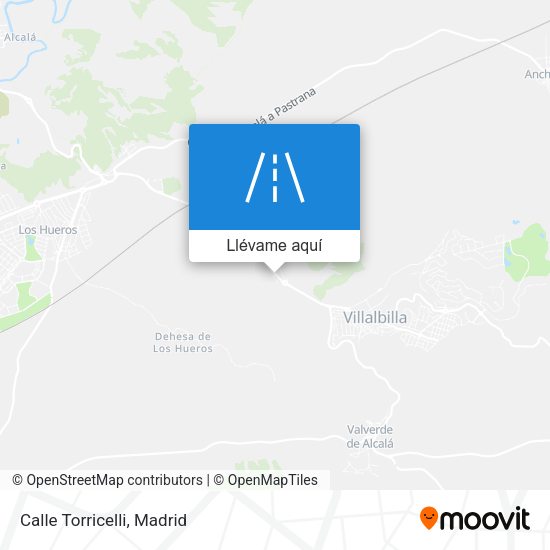 Mapa Calle Torricelli