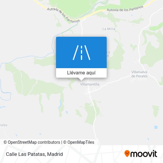 Mapa Calle Las Patatas