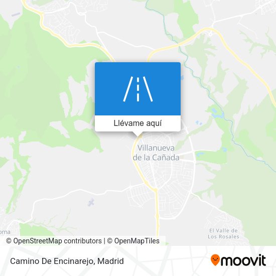 Mapa Camino De Encinarejo