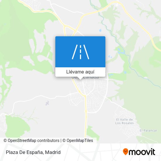 Mapa Plaza De España