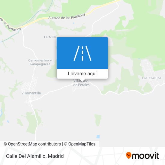Mapa Calle Del Alamillo