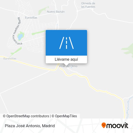 Mapa Plaza José Antonio