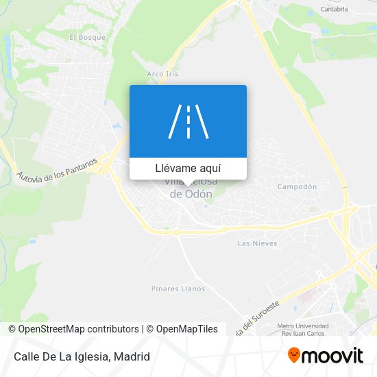 Mapa Calle De La Iglesia