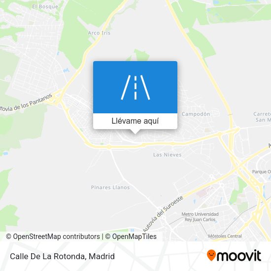 Mapa Calle De La Rotonda