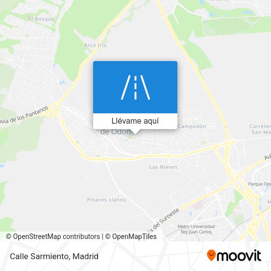 Mapa Calle Sarmiento