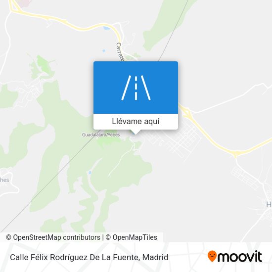 Mapa Calle Félix Rodríguez De La Fuente