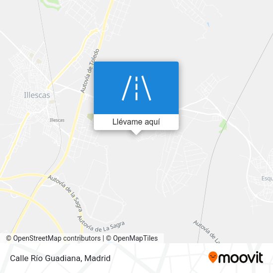 Mapa Calle Río Guadiana
